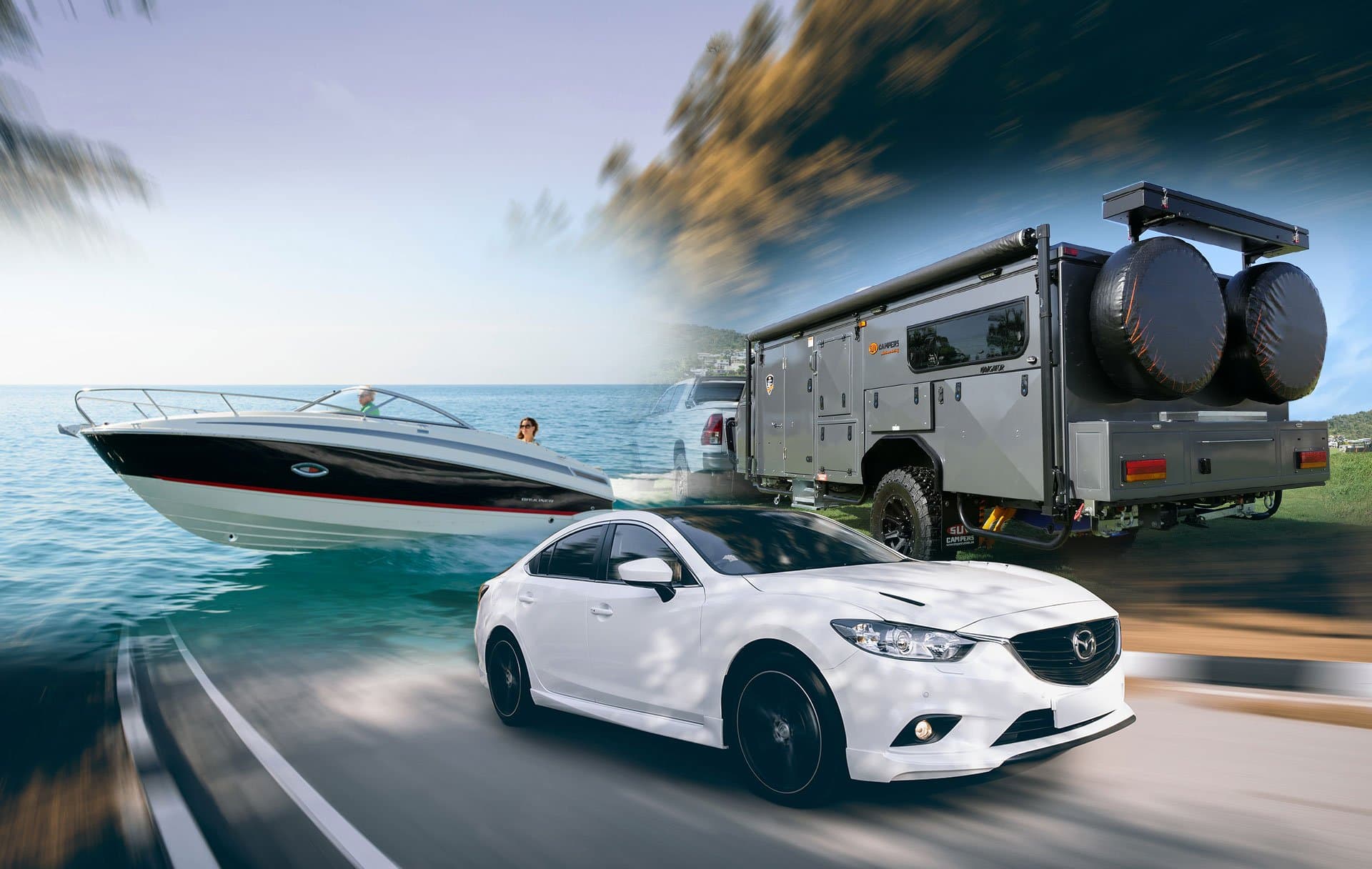 Fast Finance and Great Rates Banner